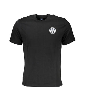 North Sails Black Cotton T-Shirt
