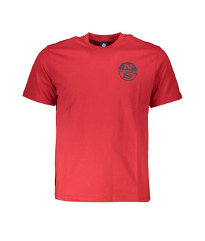 North Sails Red Cotton T-Shirt
