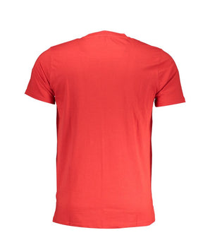 Cavalli Class Red Cotton T-Shirt