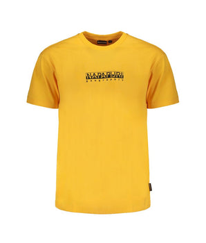 Napapijri Orange Cotton T-Shirt