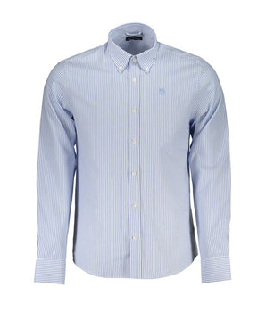North Sails Light Blue Cotton Men Shirt