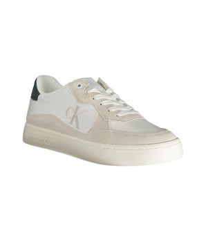 Calvin Klein White Leather Men Sneaker