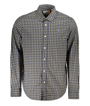 Timberland Blue Cotton Shirt
