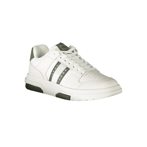 Tommy Hilfiger White Polyethylene Sneakers