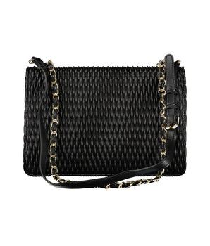 Mario Valentino Black Polyethylene Women Handbag