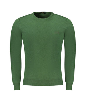 Cavalli Class Green Viscose Men Sweater