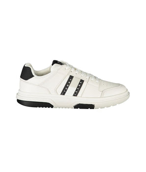 Tommy Hilfiger White Polyethylene Men Sneaker