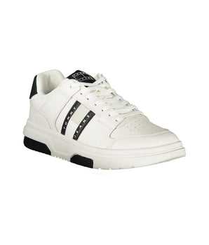 Tommy Hilfiger White Polyethylene Men Sneaker