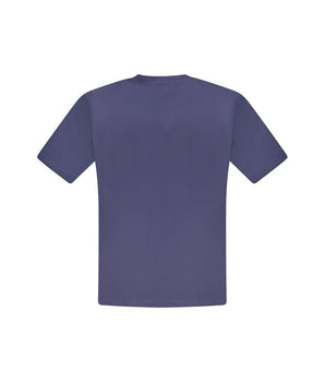 North Sails Blue Cotton Men's T-Shirt