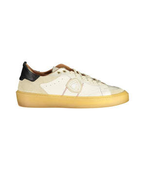 Blauer Men's White Leather Sneakers