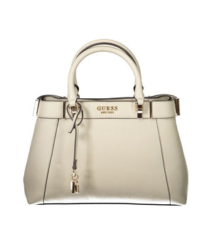 Guess Jeans Beige Polyethylene Handbag