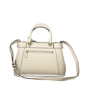 Guess Jeans Beige Polyethylene Handbag