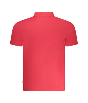 Pepe Jeans Red Cotton Men Polo Shirt