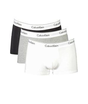Calvin Klein Brown Cotton Men Boxer