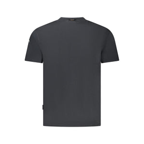 Napapijri Black Cotton Men T-Shirt