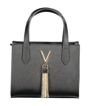 Mario Valentino Black Polyethylene Women Handbag