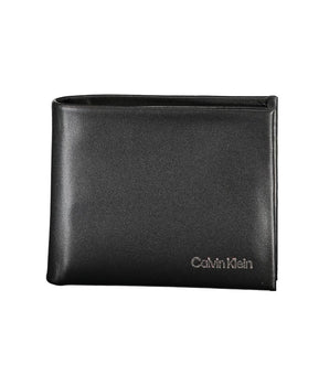 Calvin Klein Black Polyester Men Wallet