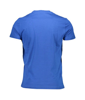 Diesel Blue Cotton Men T-Shirt