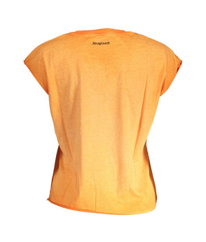 Desigual Orange Cotton Women T-Shirt