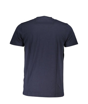 Cavalli Class Blue Cotton Men T-Shirt