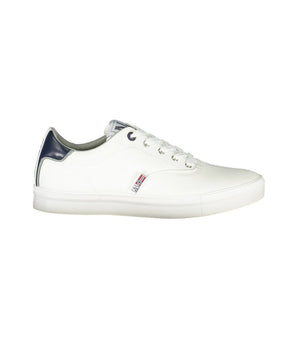 Napapijri White Polyester Men Sneaker