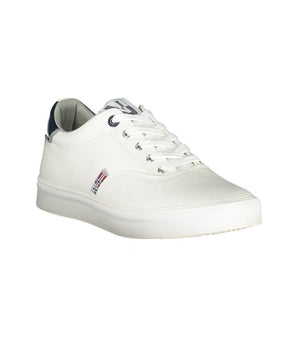 Napapijri White Polyester Men Sneaker