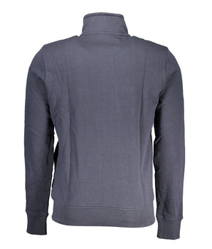 Napapijri Blue Cotton Men Sweater