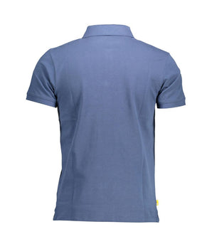 Timberland Blue Cotton Men Polo Shirt