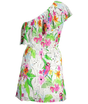 Desigual White Viscose Women Dress