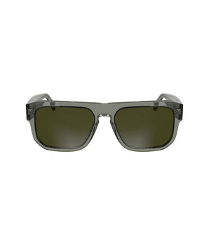 Calvin Klein Gray Acetate Men Sunglass