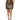 Dolce & Gabbana Black Gold Floral Print Jacquard Mini Skirt