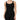 Dolce & Gabbana Black Cotton Stretch Sleeveless Women Tank Top