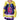 Dolce & Gabbana Multicolor Polyester Long Sleeves V-Neck Top