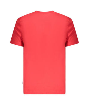 Fila Red Cotton Men's T-Shirt
