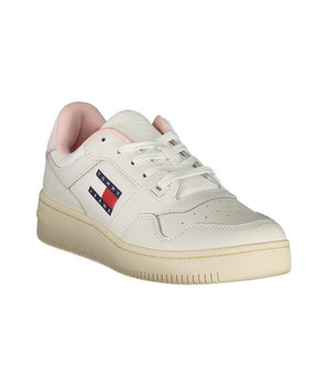 Tommy Hilfiger White Leather Women Sneaker