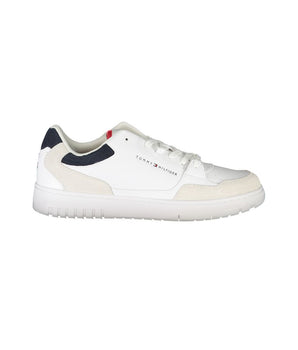 Tommy Hilfiger White Leather Men Sneaker
