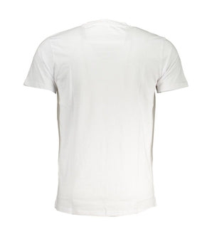 Cavalli Class White Cotton T-Shirt