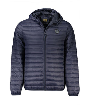 Cavalli Class Blue Polyamide Men Jacket