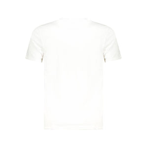 Cavalli Class White Cotton Men T-Shirt