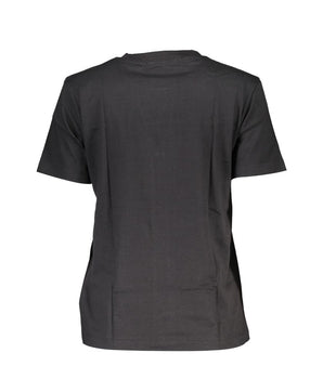 Calvin Klein Black Cotton Women T-Shirt
