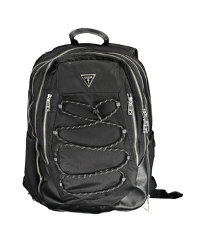 Guess Jeans Black Polyamide Men's Backpack