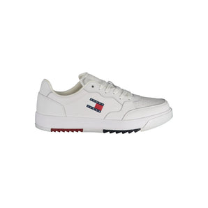 Tommy Hilfiger White Polyethylene Sneakers