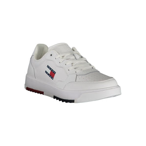 Tommy Hilfiger White Polyethylene Sneakers