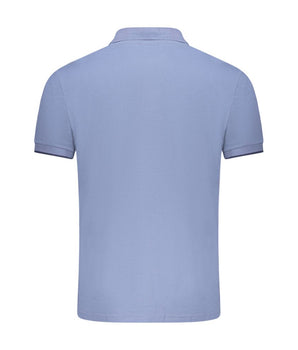 North Sails Blue Cotton Men Polo Shirt