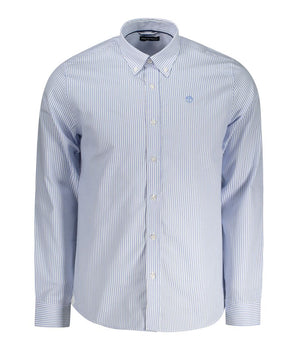 North Sails Light Blue Cotton Men Shirt