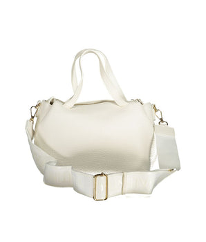 Mario Valentino White Polyethylene Handbag