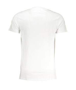 Cavalli Class White Cotton T-Shirt