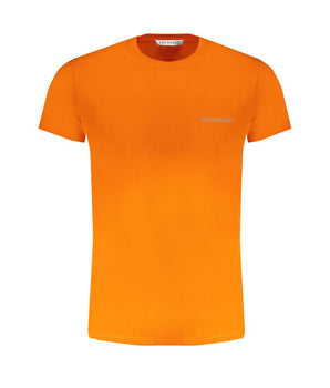 Trussardi Orange Cotton T-Shirt