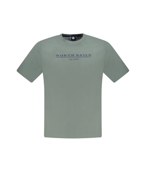 North Sails Green Cotton Men's T-Shirt