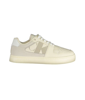 Calvin Klein Men's White Polyethylene Sneakers